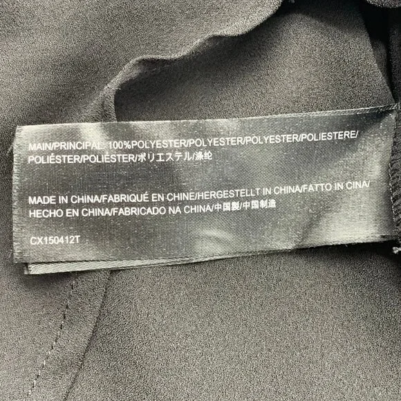 C/Meo Collective Black Long Sleeve Blouse - Picture 5 of 6